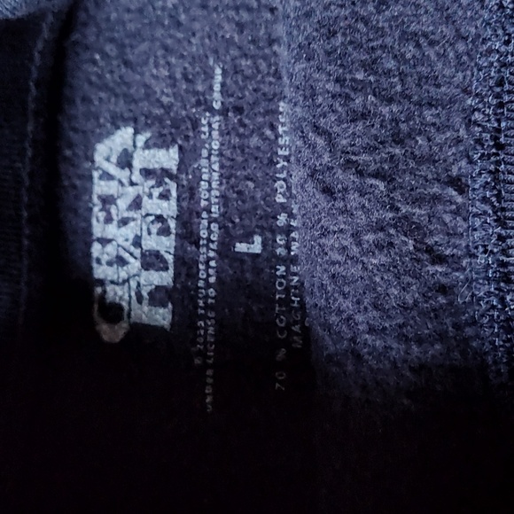 Greta Van Fleet Dreams In Gold Concert Crew Neck Sweatshirt Size L - Picture 3 of 5